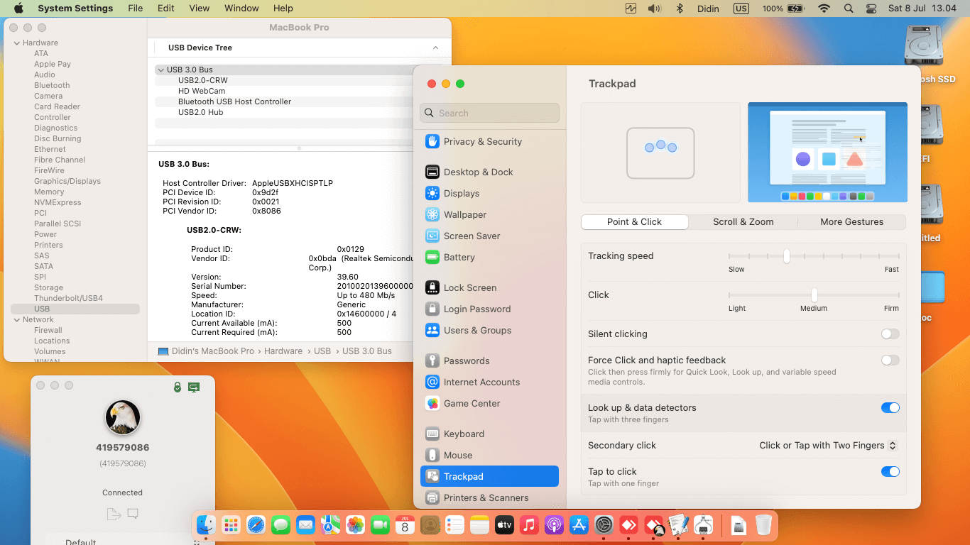 Acer TravelMate TMP2410 G2 M 83QE [KabyLake R + Intel UHD 620 + I2C]   OpenCore 1